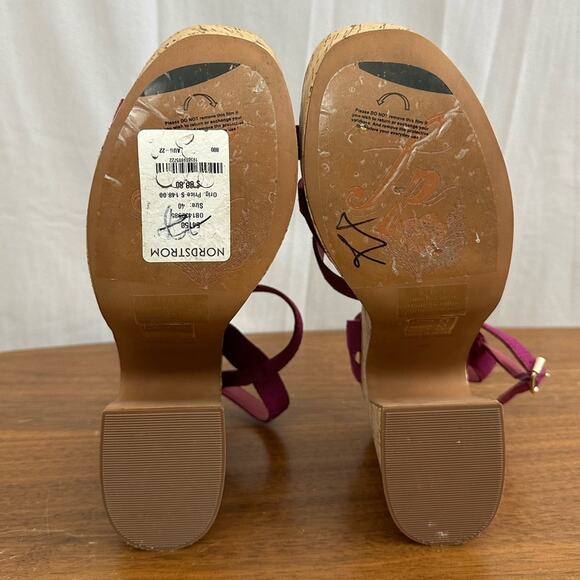 NWT Free People Lisbon Mary Jane Platform Heel in Verbena Womens Size 9/40 - Picture 7 of 7